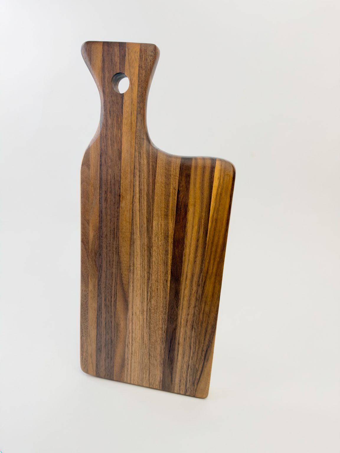 The Everything Board in walnut, detail view