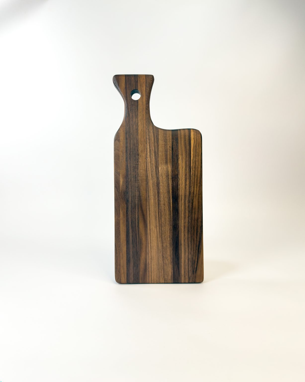 The Everything Board in edge grain black walnut