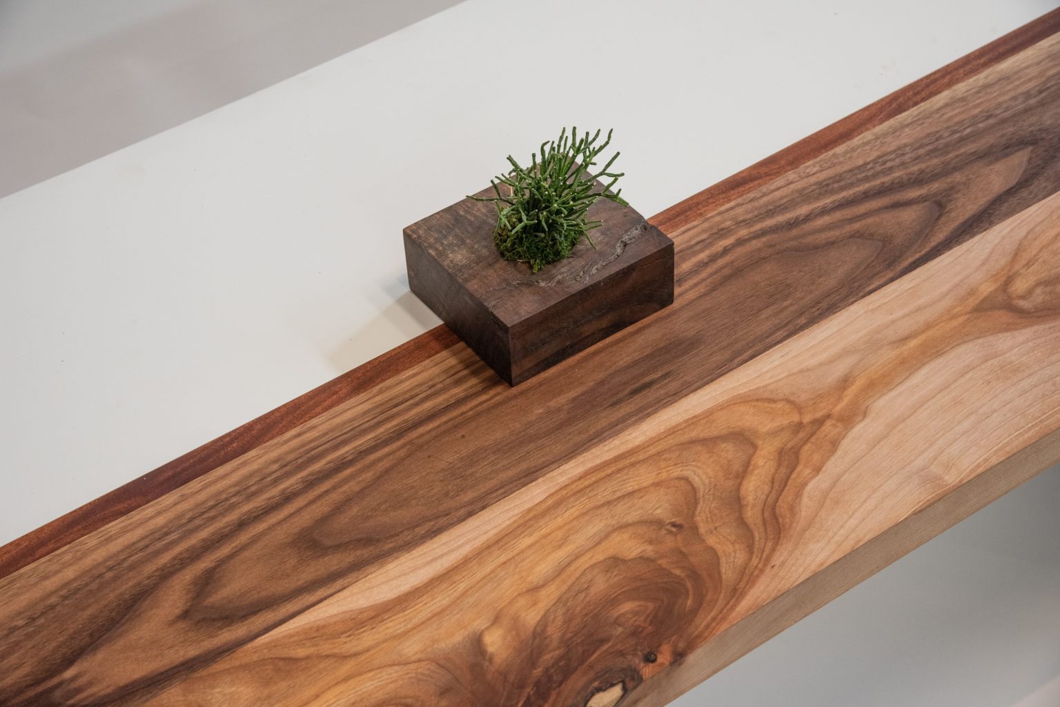 Fremont table made from various hardwoods