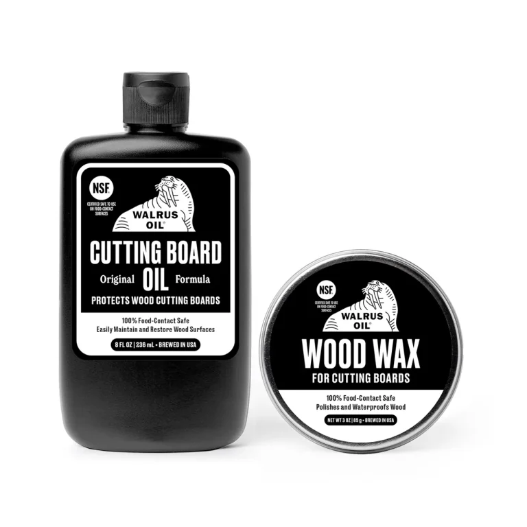 Walrus Oil cutting board oil and wood wax